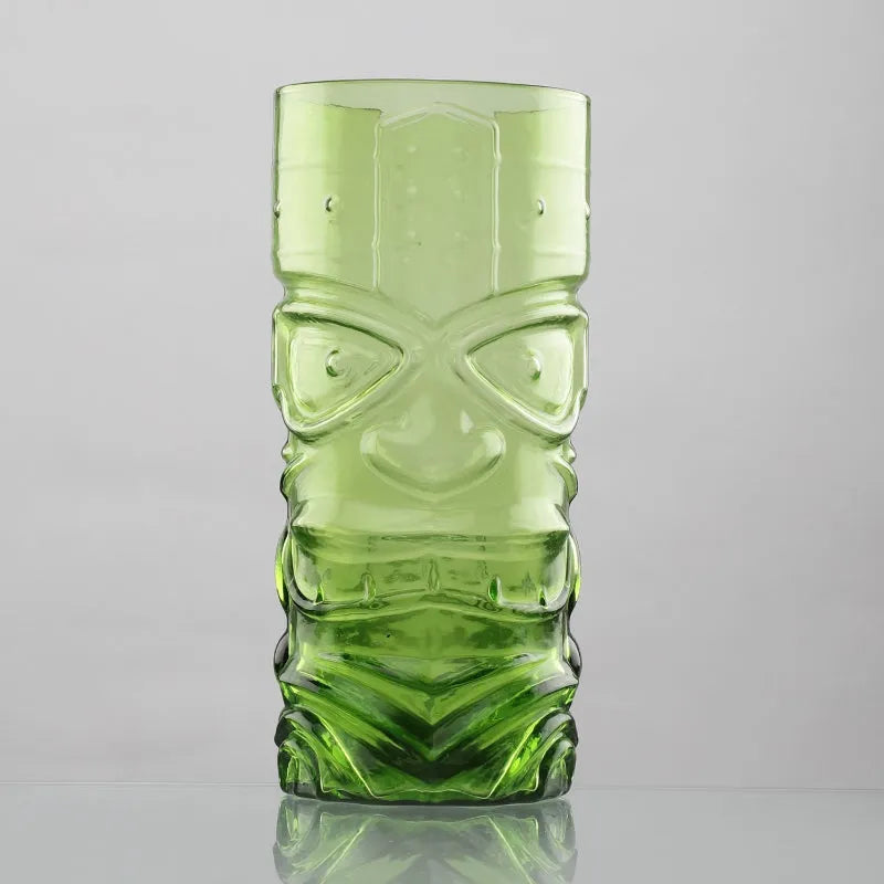 Glass Assorted Tall Tiki Glasses | Set Of 2 Default Title