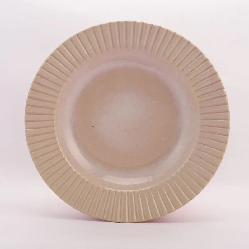 Ceramic Pink Blossom Ramen Plate Default Title