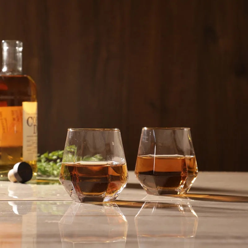 Geometric Whiskey Glasses | Set Of 6 Default Title