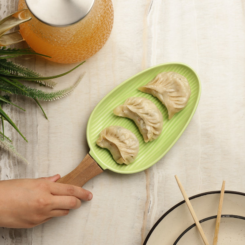 Shovel Ceramic Serving Platter | Multiple Colors Green