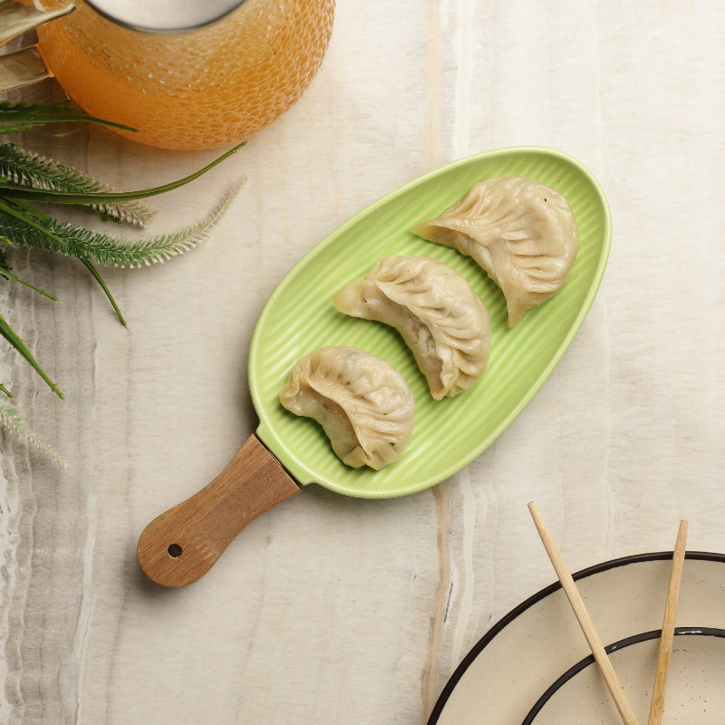 Shovel Ceramic Serving Platter | Multiple Colors Green