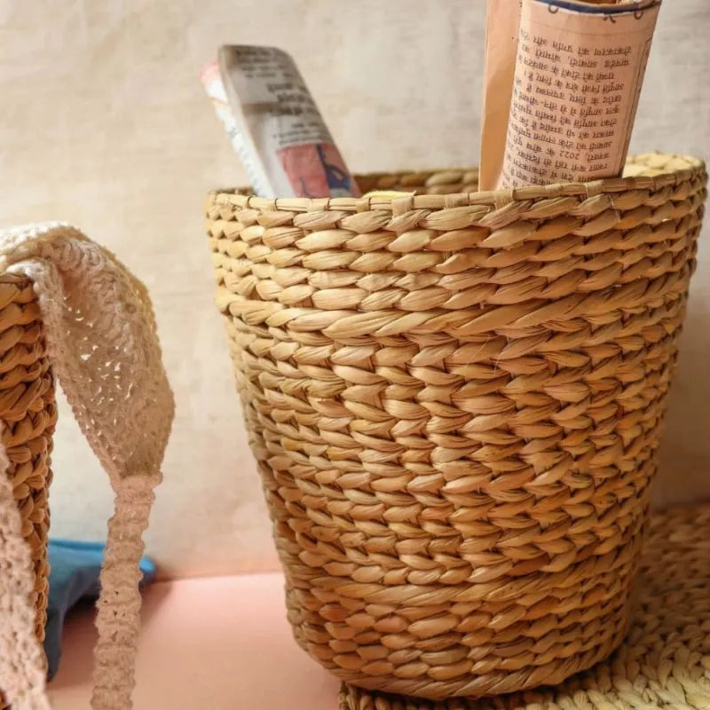 Water Reed Kauna Grass Baskets | Single, Set of 3 Single