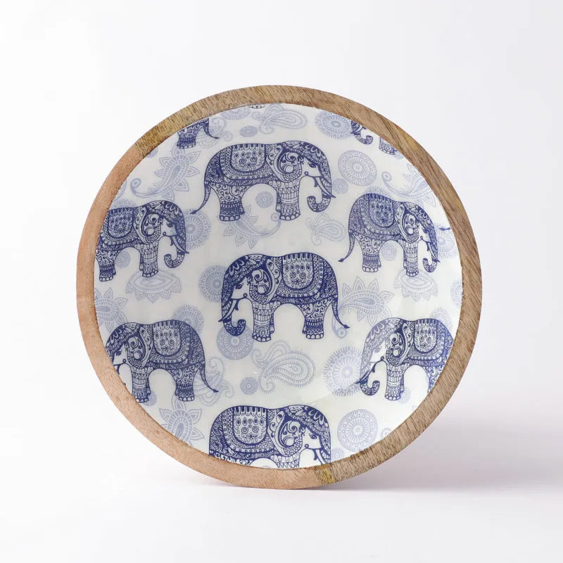 Wooden Small Salad Bowl | Royal Elephant Default Title