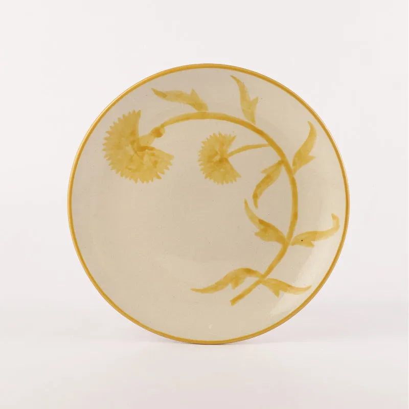 Yellow Blossom Dinner Plate | Set of 2 Default Title