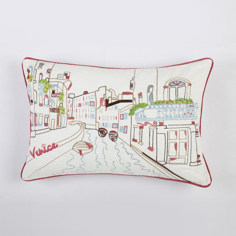 Cotton Venice Cushion Cover |Set of 2 Default Title