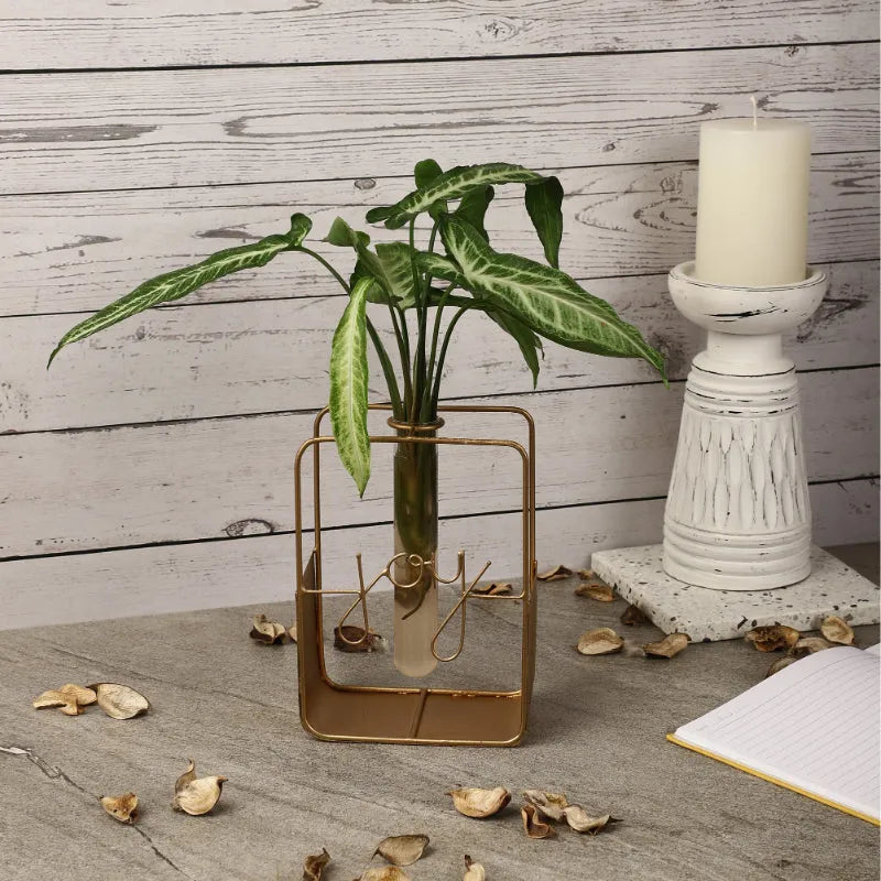 Gold Testube Planter Default Title
