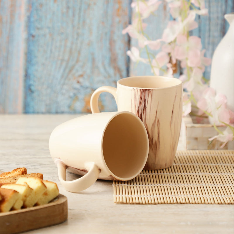 Marble Finish Cups | Set of 2 Default Title