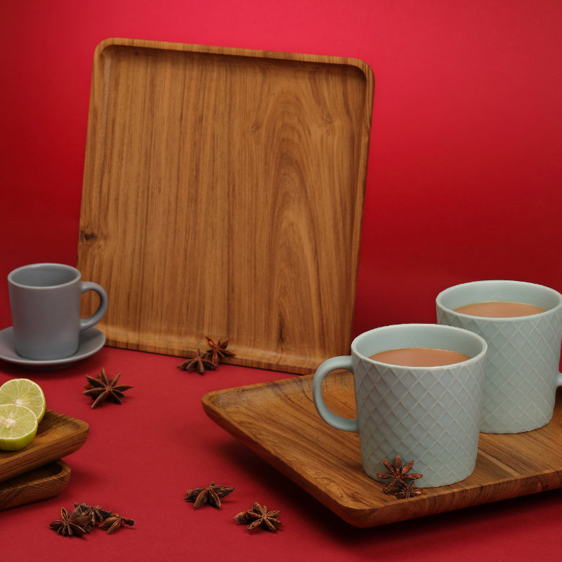 Square Serving Tray | Multiple Sizes 10x10 inches