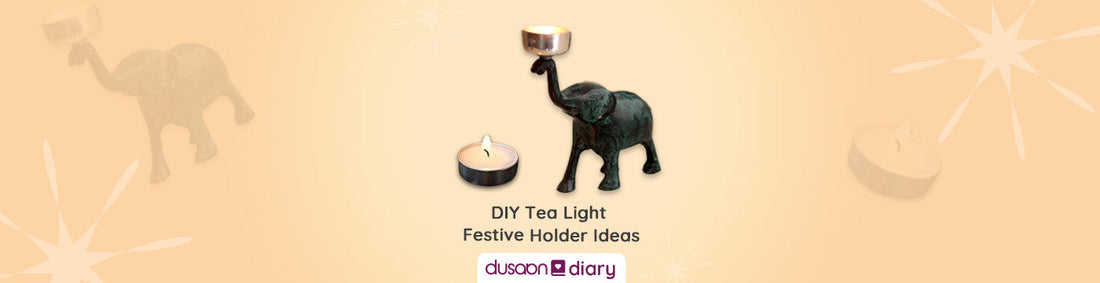 Illuminate Your Festivities: DIY Tea Light Festive Holder Ideas