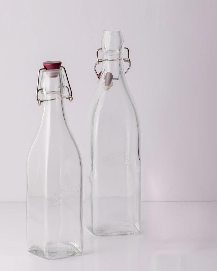 Clip Top Preserver Bottles | Set Of 2 | 1 Litre