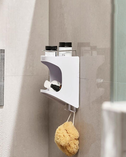 Capsule Compact 2 Tier Bathroom Shower Shelf