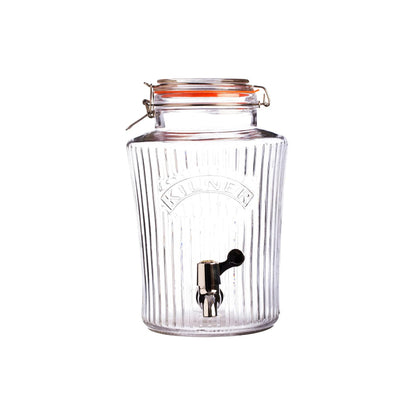 Vintage Glass Jar with Drink Dispensing Tap | 5 Litre Default Title