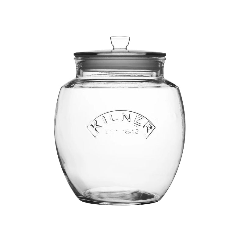 Glass Universal Storage Jar | 4 Litre, 2 Litre 4 Litre
