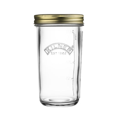 Wide Mouth Glass Preserve Jar | 500ml, 1 Litre 500ml