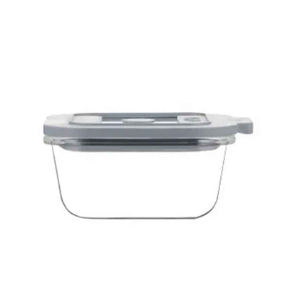 Modern New Fresh Square Clear Glass Storage Container | 300ml