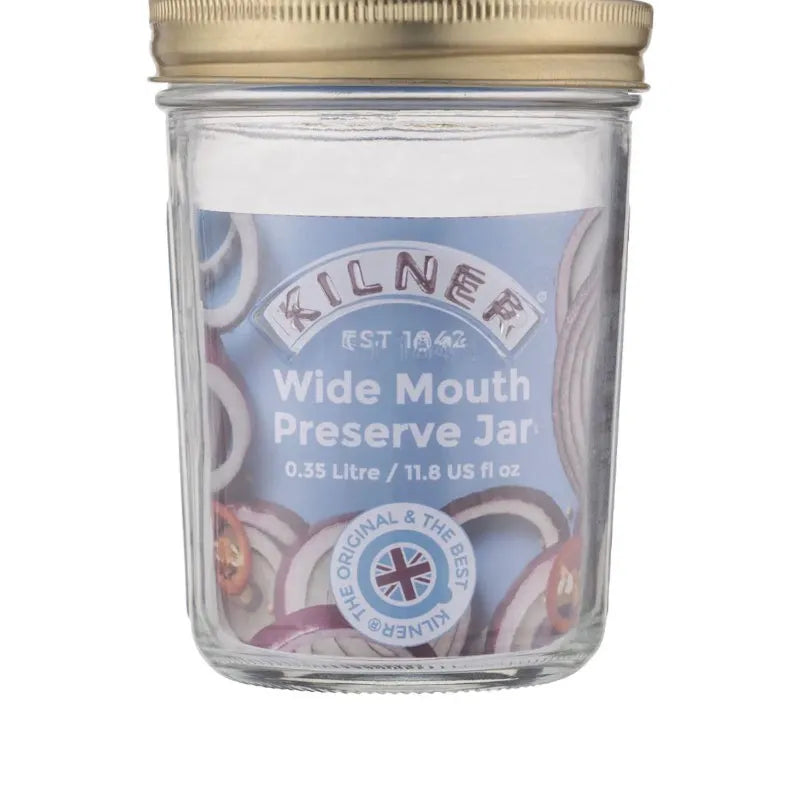 Sergio Wide Mouth Preserve Jar | Multiple Sizes 4 Inches