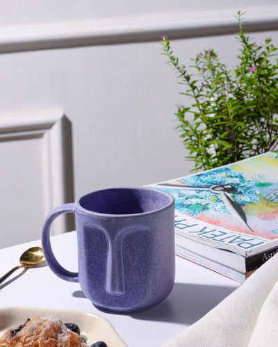 Sleek Face Mug Elegant Modern Design | 3 x 3 inches
