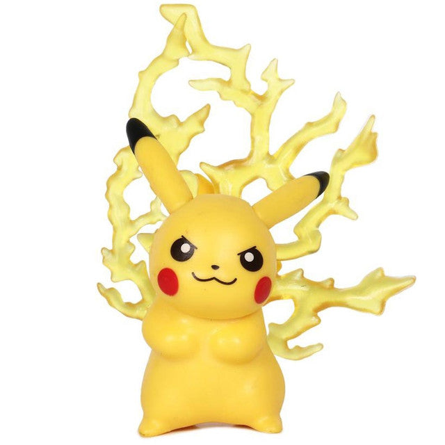 Mini Pikachu Kid's Toys Standing Figure Showpiece