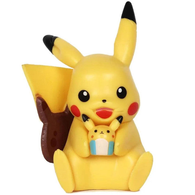 Cute Pikachu Kid's Toys Standing Figure Showpiece