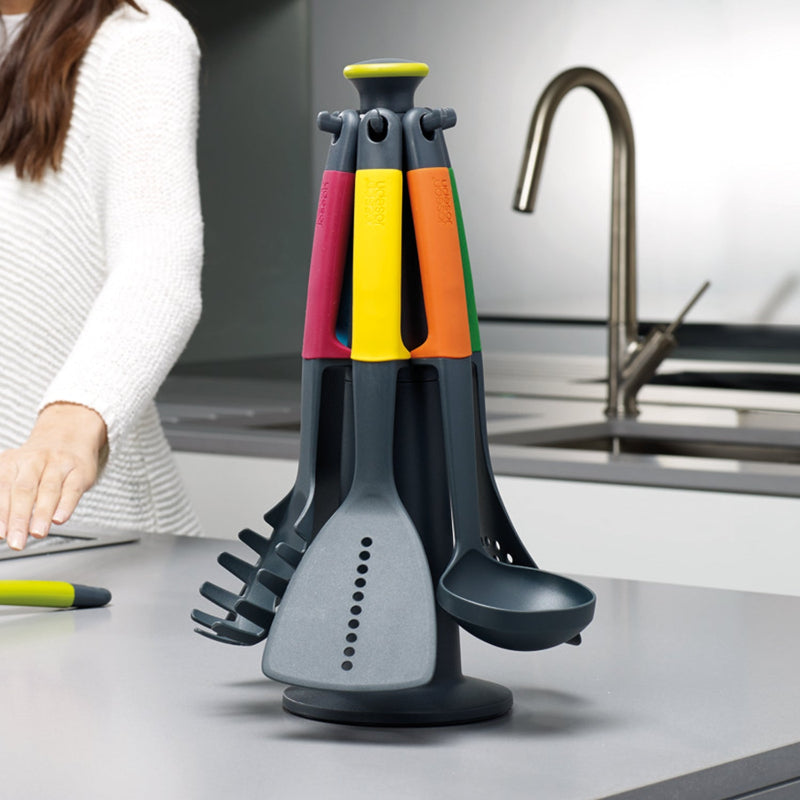 Multicolour Elevate Carousel 6piece Utensil Set Dusaan