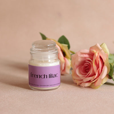 French Lilac Scented Jar Candle Default Title