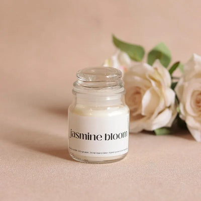 Jasmine Bloom Scented Jar Candle Default Title