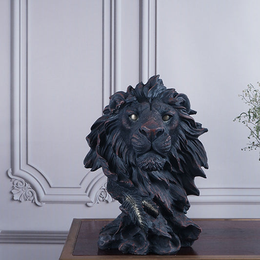 Pascale Premium Lion Face Figurine Default Title