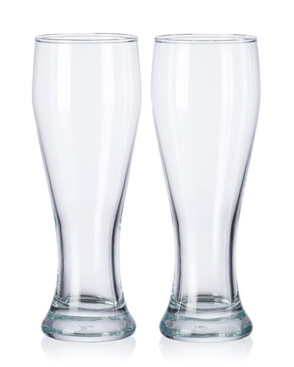 Versatile Pilsner Water and Juice Glasses | Set of 2 | 3 x 9 inches | 620ml