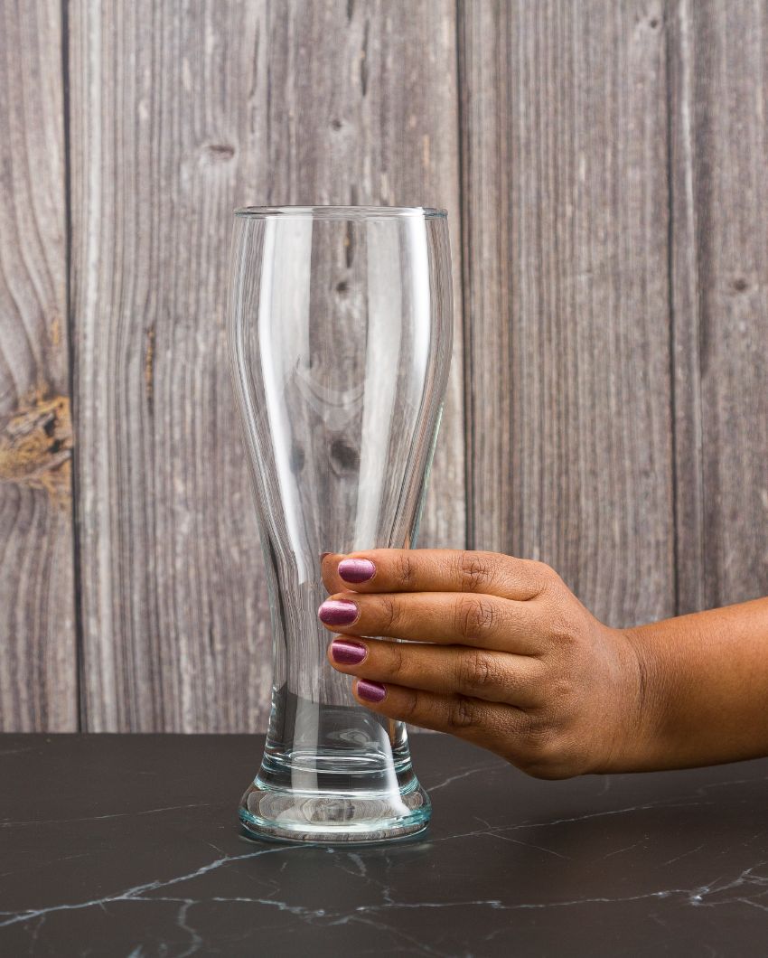 Versatile Pilsner Water and Juice Glasses | Set of 2 | 3 x 9 inches | 620ml