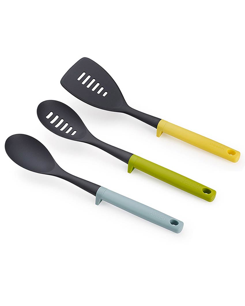 Elegant Design Multicolor Shade Nylon Utensil Set | Pack of 3