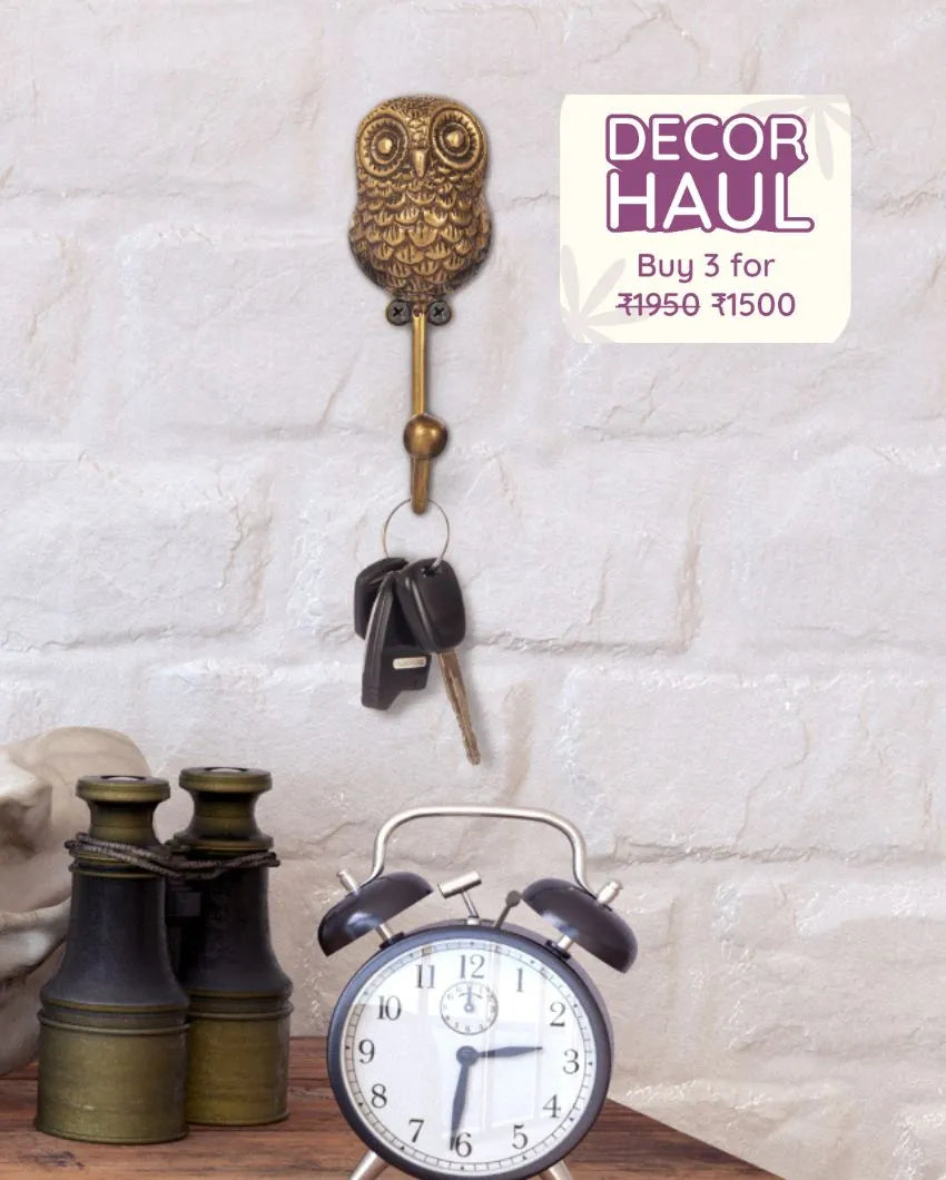 Owl Key Holder Single Hook