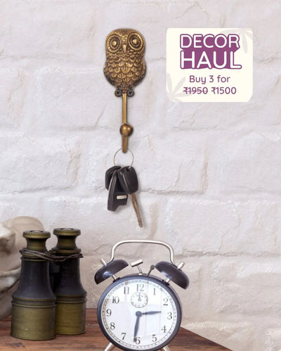 Owl Key Holder Single Hook