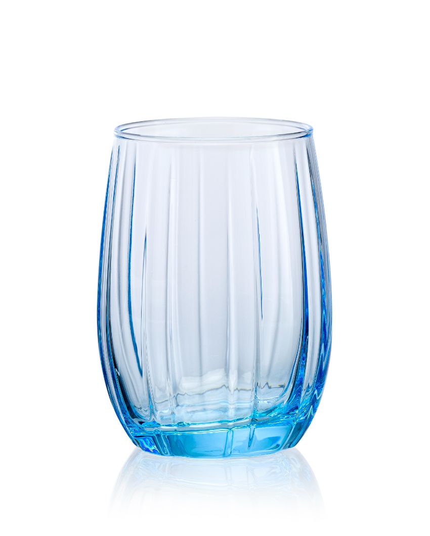 Refreshingly Versatile Water & Juice Glasses | Set of 6 | 2 x 4 inches | 240ml