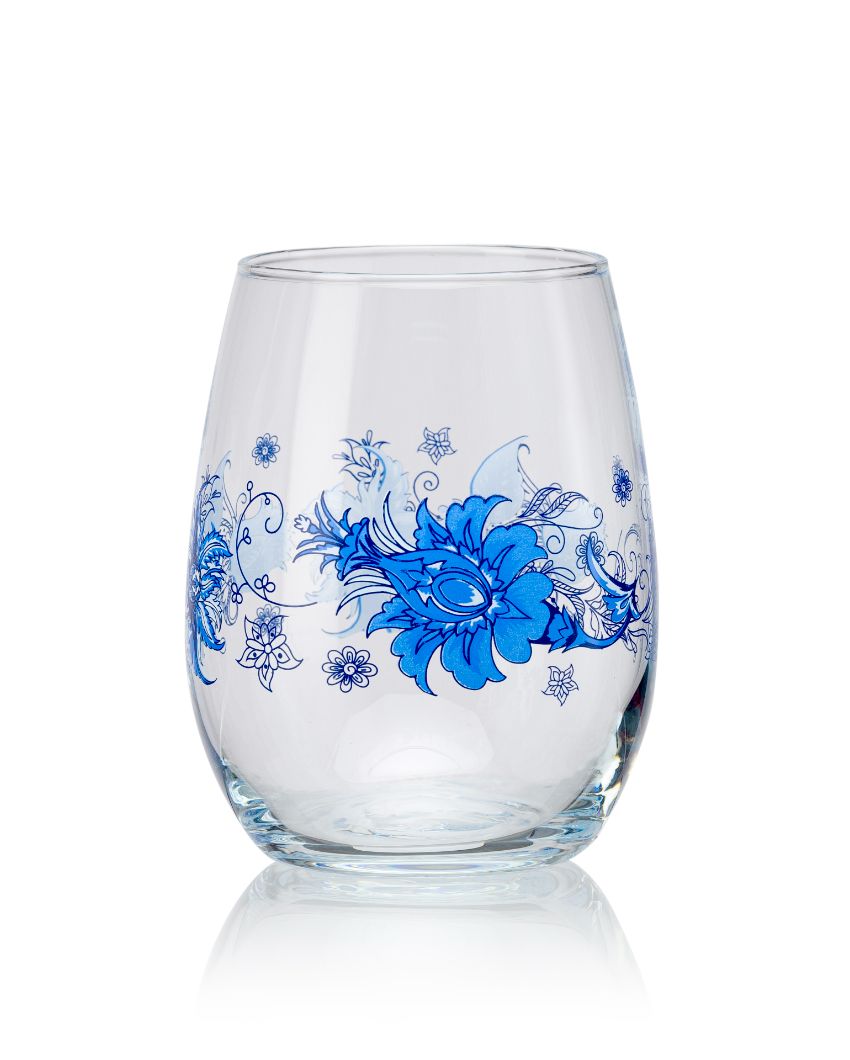 Diana Water Juice Glasses | Set of 6 | 3 x 4 inches | 350ml