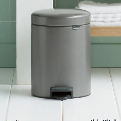 NewIcon Pedal Bin | 5000 ml Platinum