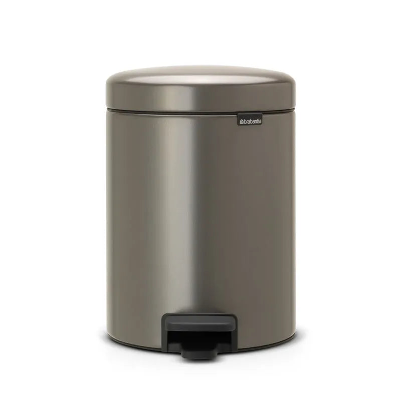 NewIcon Pedal Bin | 5000 ml Platinum