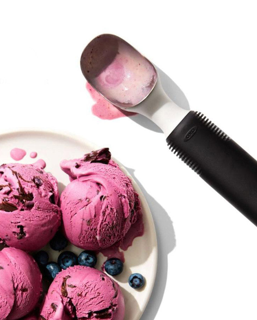 Modern Stainless Steel Ice Cream Scoop | 8 inches