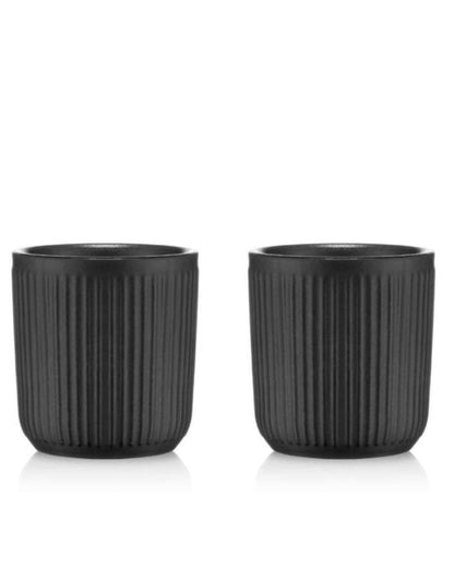 Black Douro Mug | Set Of 2 | 6 x 6 inches