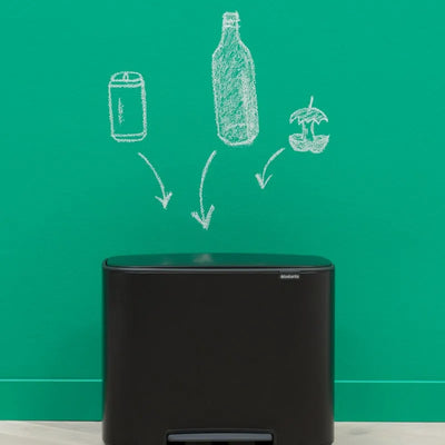 Matt Black BO Pedal Bin | 3000 ml Default Title