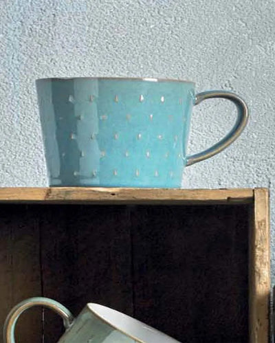 Heritage Stoneware Pavillion Cascade Mug | Light Blue