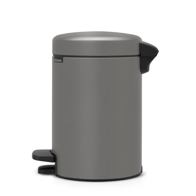 NewIcon Stylish Pedal Bin | 3000 ml Grey
