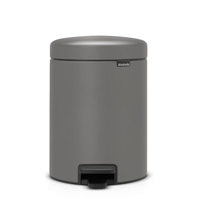 NewIcon Stylish Pedal Bin | 5000 ml Grey