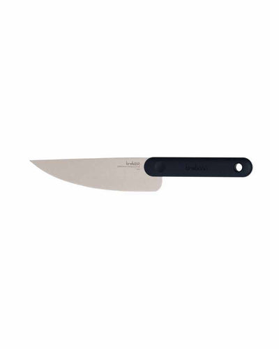 Black Stainless Steel Chef Knife With Soft Touch Anti Slip Handle | 2 x 11 inches