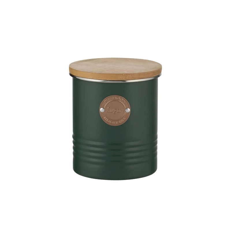 Living Green Sugar Storage Jar with Bamboo Fibre Lid Default Title