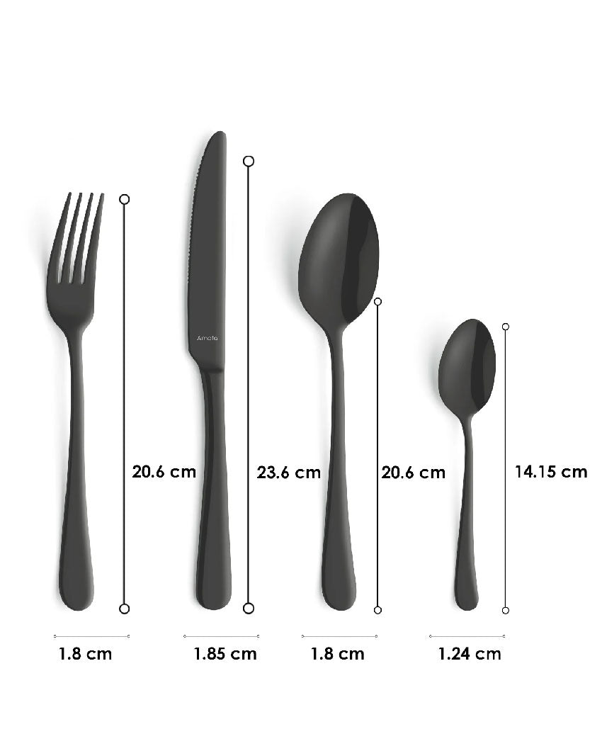 Amefa Austin Stainless Steel Cutlery | Set of 24