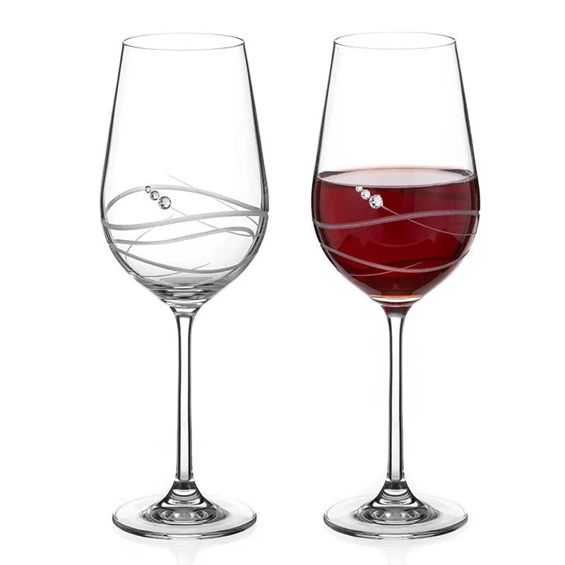 Venezia Red Wine Glasses | Set of 2 | 470ml Default Title