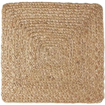 Vintage Style Square Jute Placemat | Set of 4