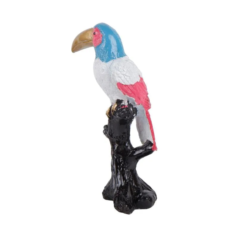 Claude Premimum Bird Figurine Blue