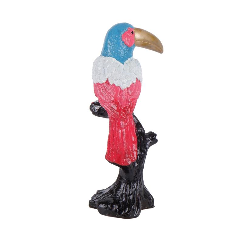 Claude Premimum Bird Figurine Blue