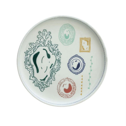 Charming Illustration Art Multicolor Decorative Wall Plate | 7 inches